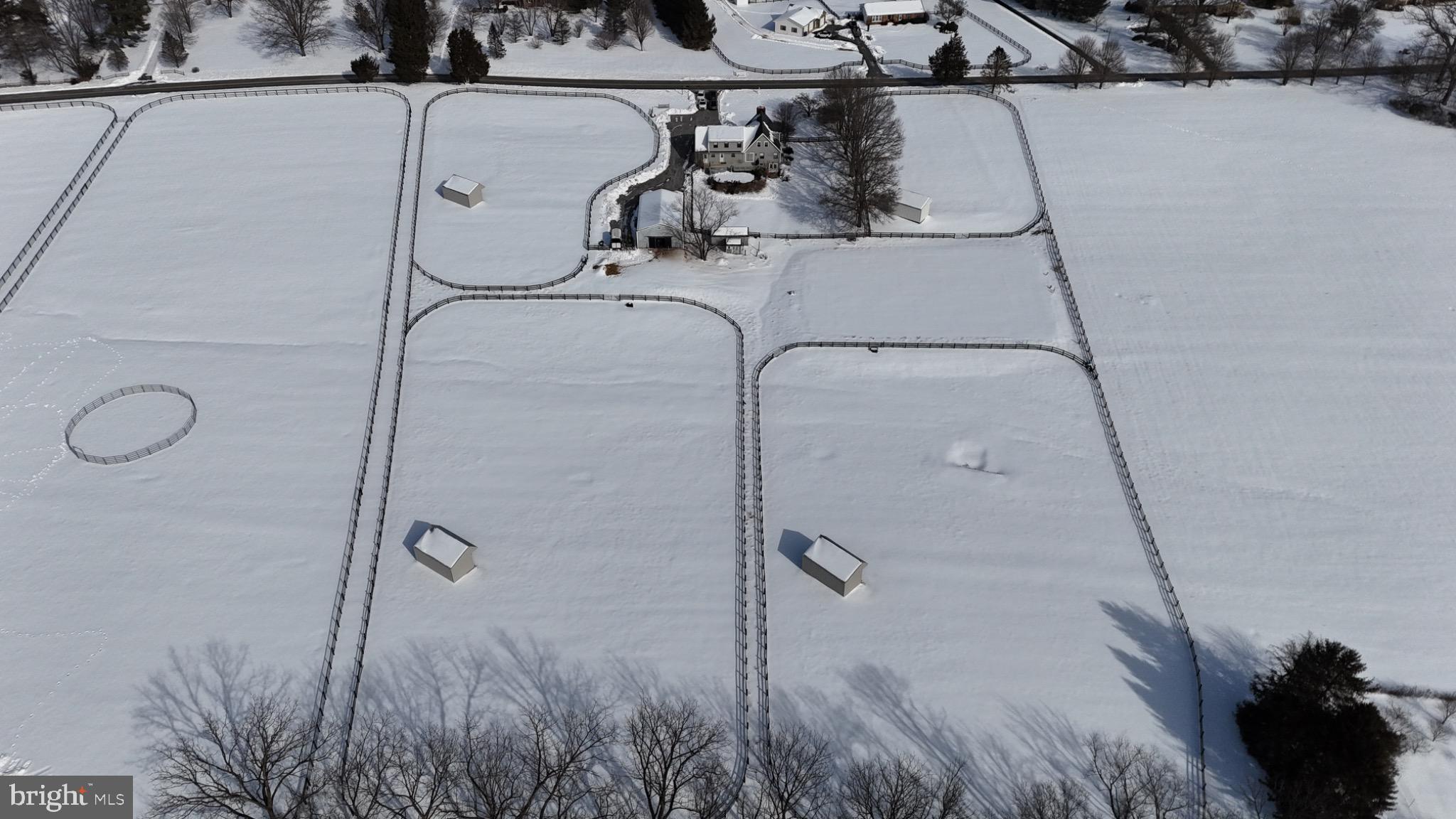 3340 Florence Road Woodbine, MD 21797 - Photo 3 of 61 Overview of Property - 4 paddocks and riding arena