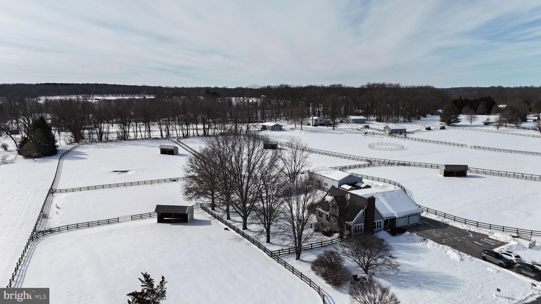 3340 Florence Road Woodbine, MD 21797 - Photo 53 of 61 a view of a terrace with a bench and trees in the background