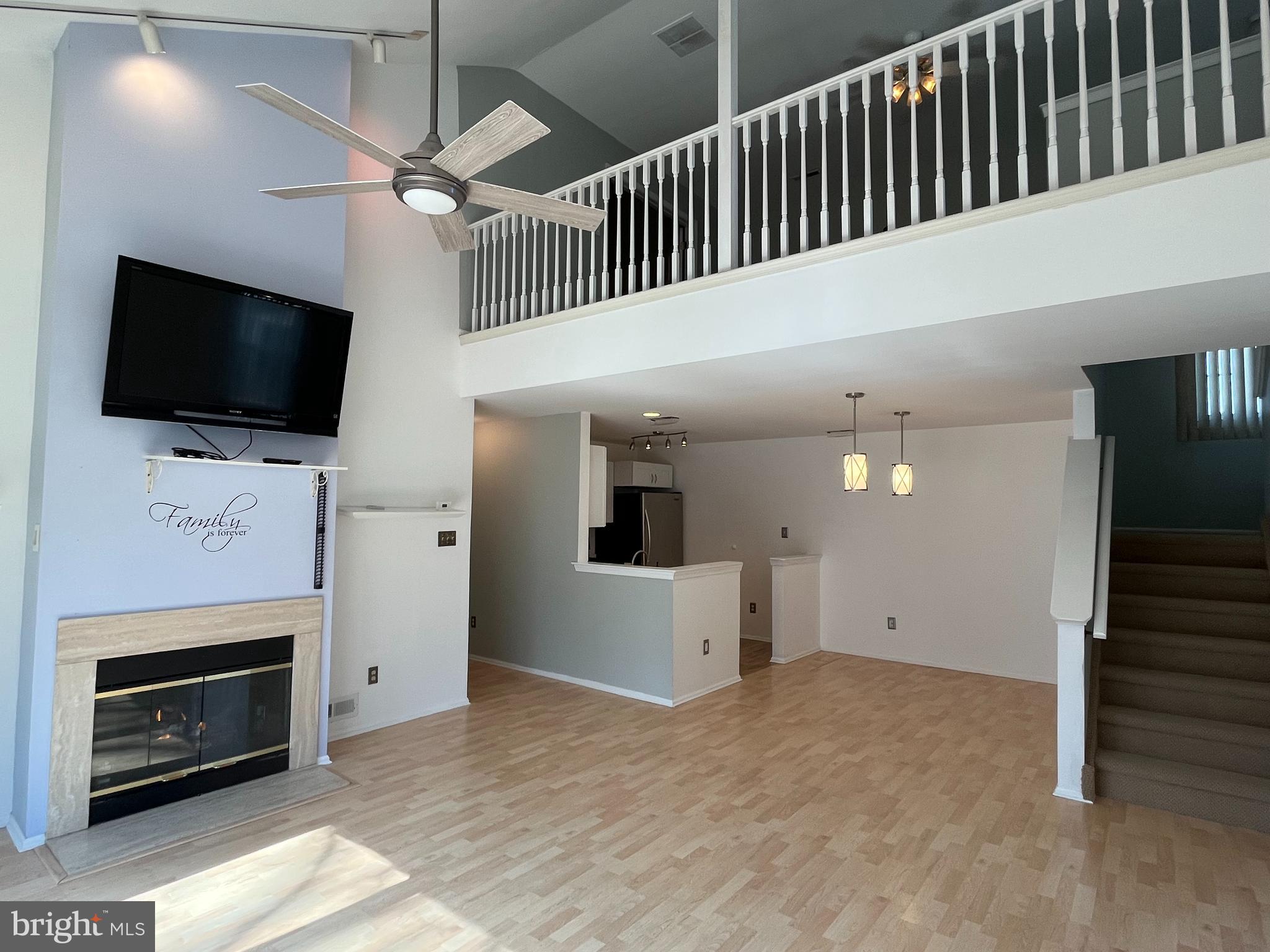 1404 Squirrel Road Marlton, NJ 08053 - Photo 6 of 34 Living room - View into kitchen and dining room