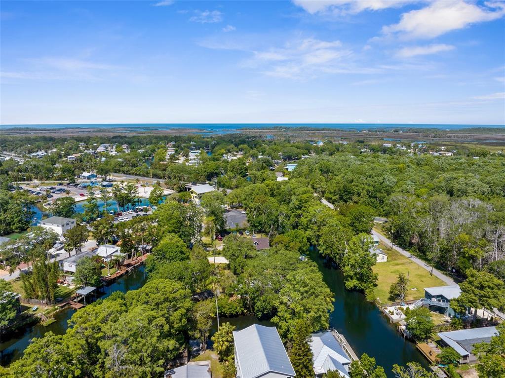 5421 Gay Street Weeki Wachee, FL 34607 - Photo 53 of 55 an aerial view of residential house with outdoor space