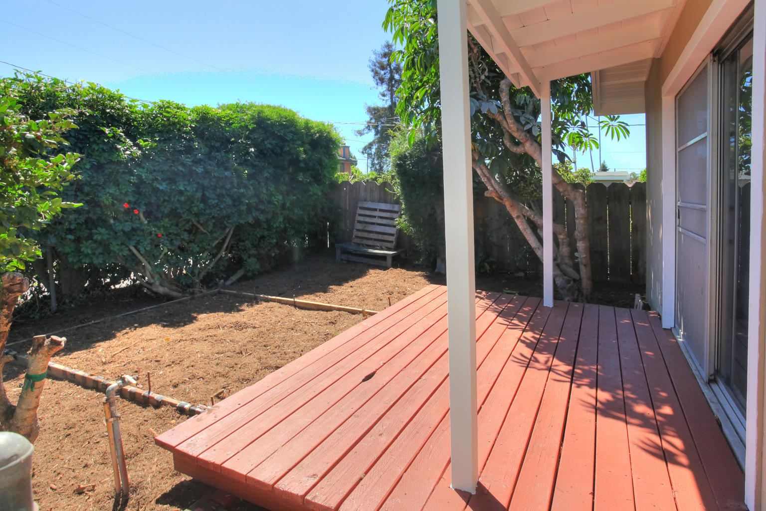 460 Fellowship Road Santa Barbara, CA 93109 - Photo 17 of 21 a view of backyard with swimming pool and outdoor space
