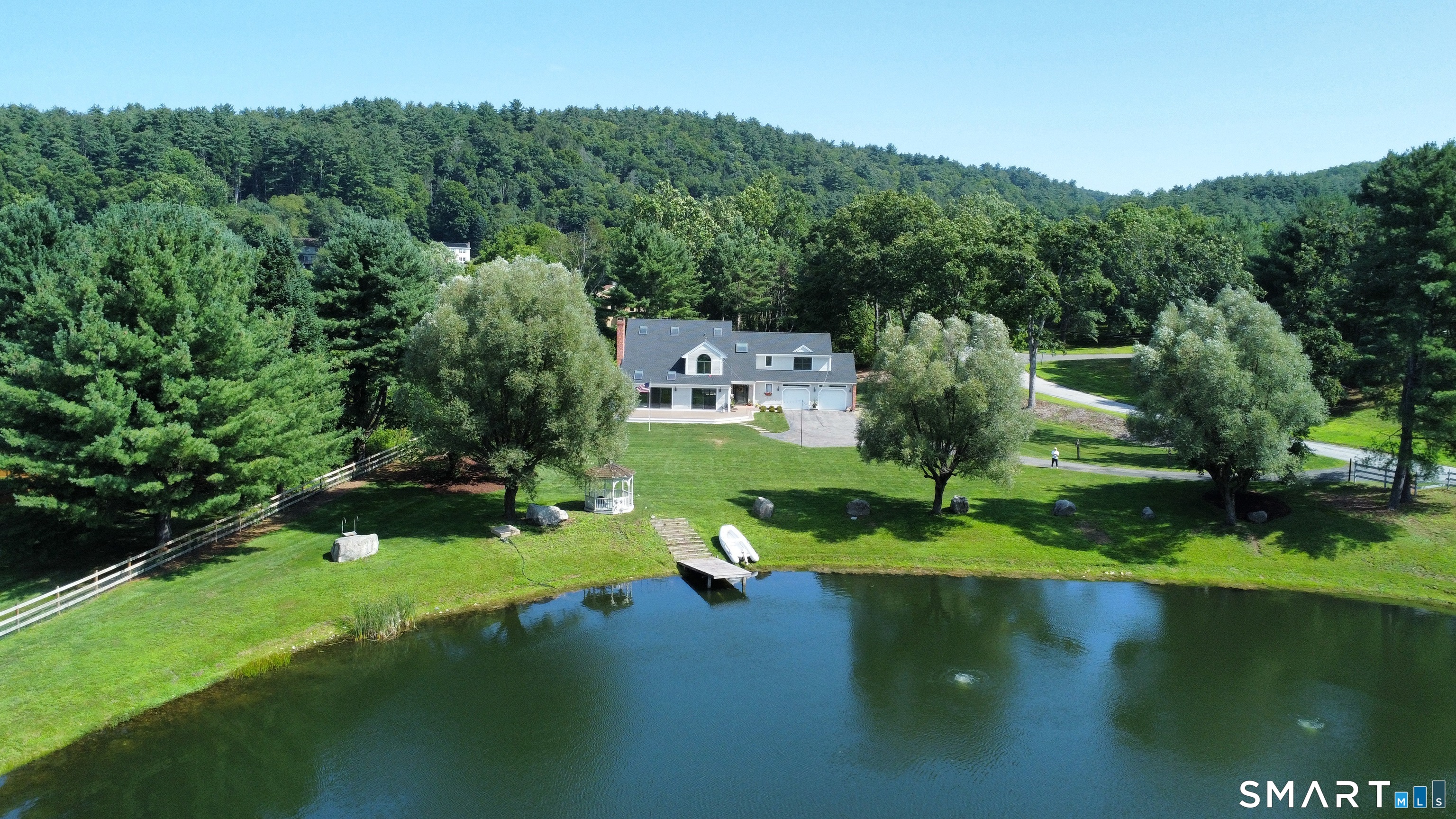 4 Breezy Hill Road Canton, CT 06019 - Photo 25 of 38 Your own private pond for enjoyment