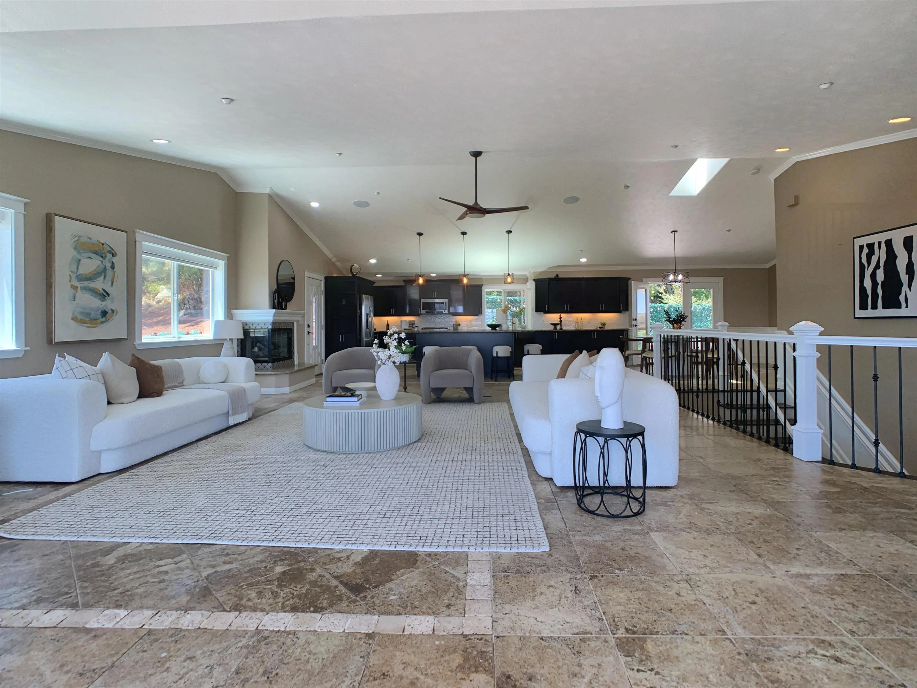 205 Highline Trail El Cajon, CA 92021 - Photo 10 of 45 a living room with furniture and kitchen view