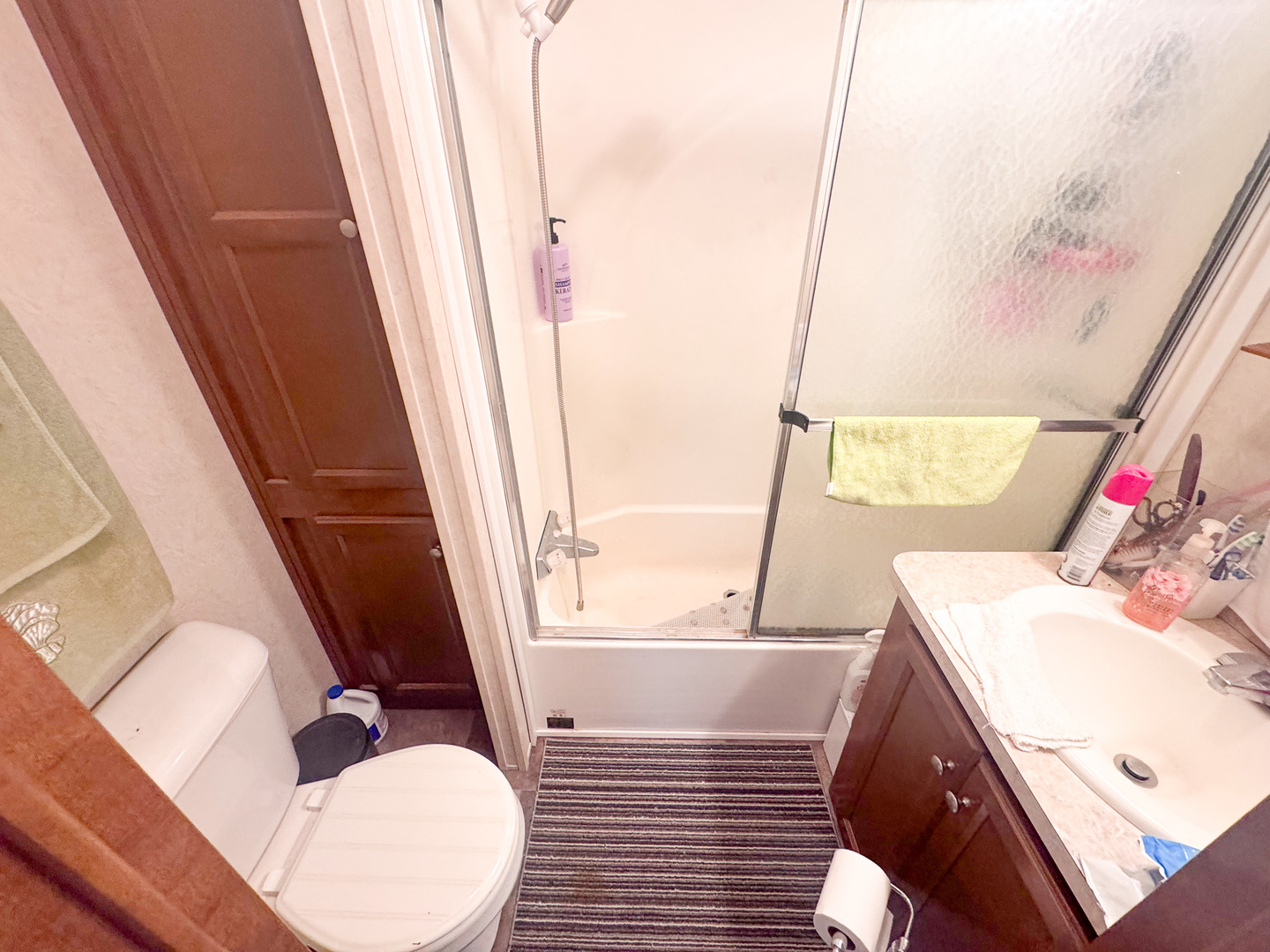 7-98 Woodhaven Sublette, IL 61367 - Photo 14 of 23 a view of living room with a sink and washer