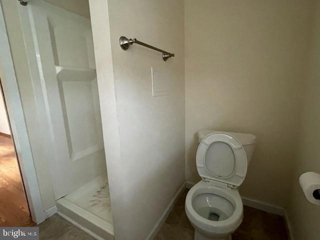 108 South Kenhorst Boulevard Reading, PA 19607 - Photo 18 of 30 a white toilet sitting next to a shower