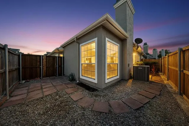 a view of a porch with a yard