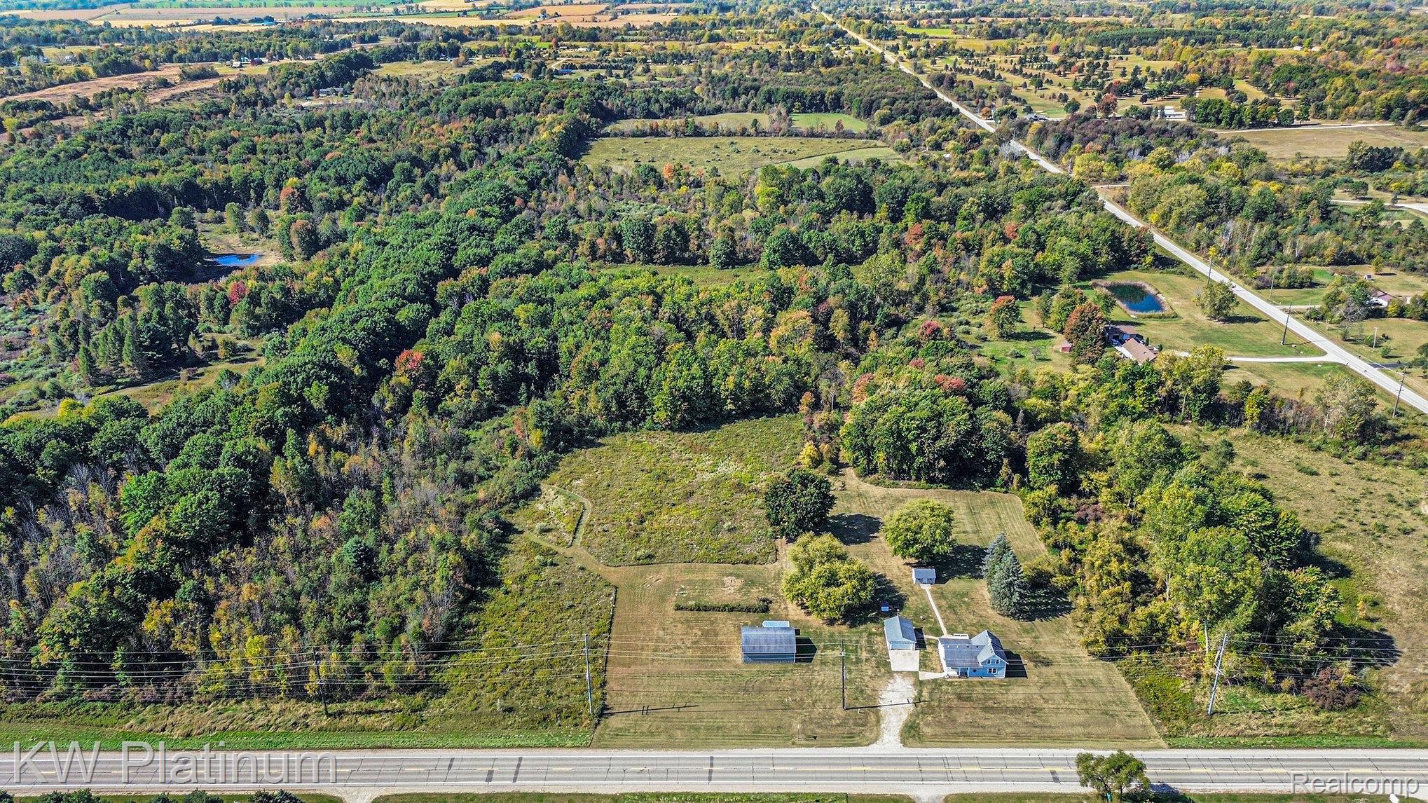 8060 Brockway Road Melvin, MI 48454 - Photo 27 of 39 Aerial overview of property's location