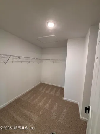 a view of empty room