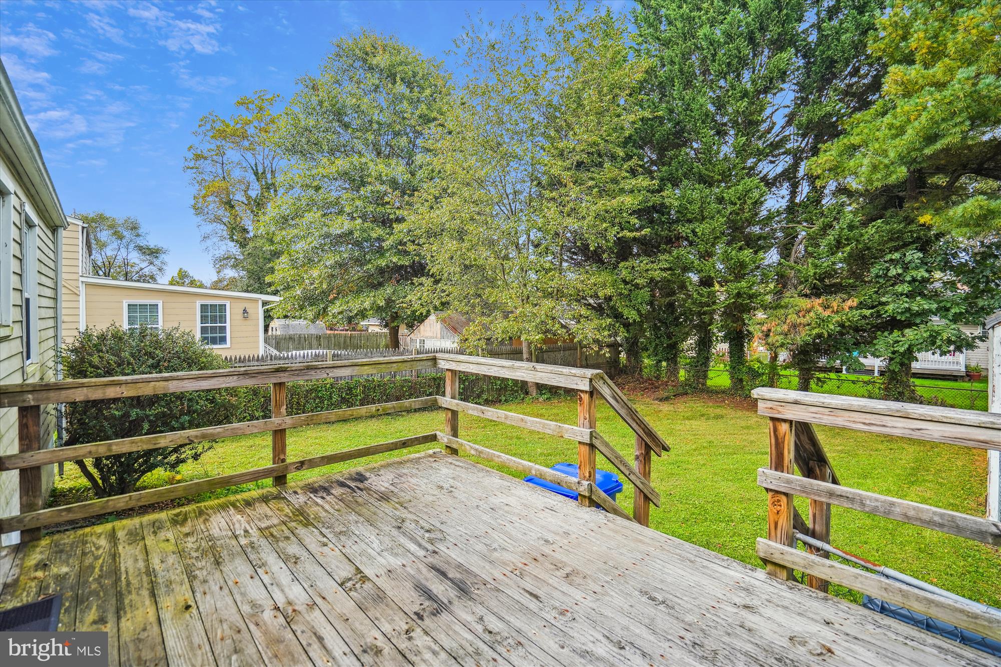 2811 Munson Street Silver Spring, MD 20902 - Photo 15 of 69 Rear Deck and Back Yard