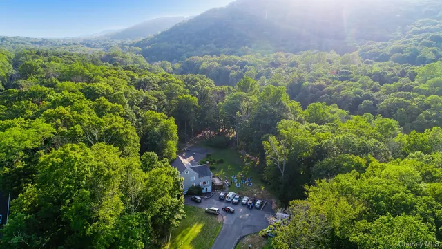 a yard with lots of green space
