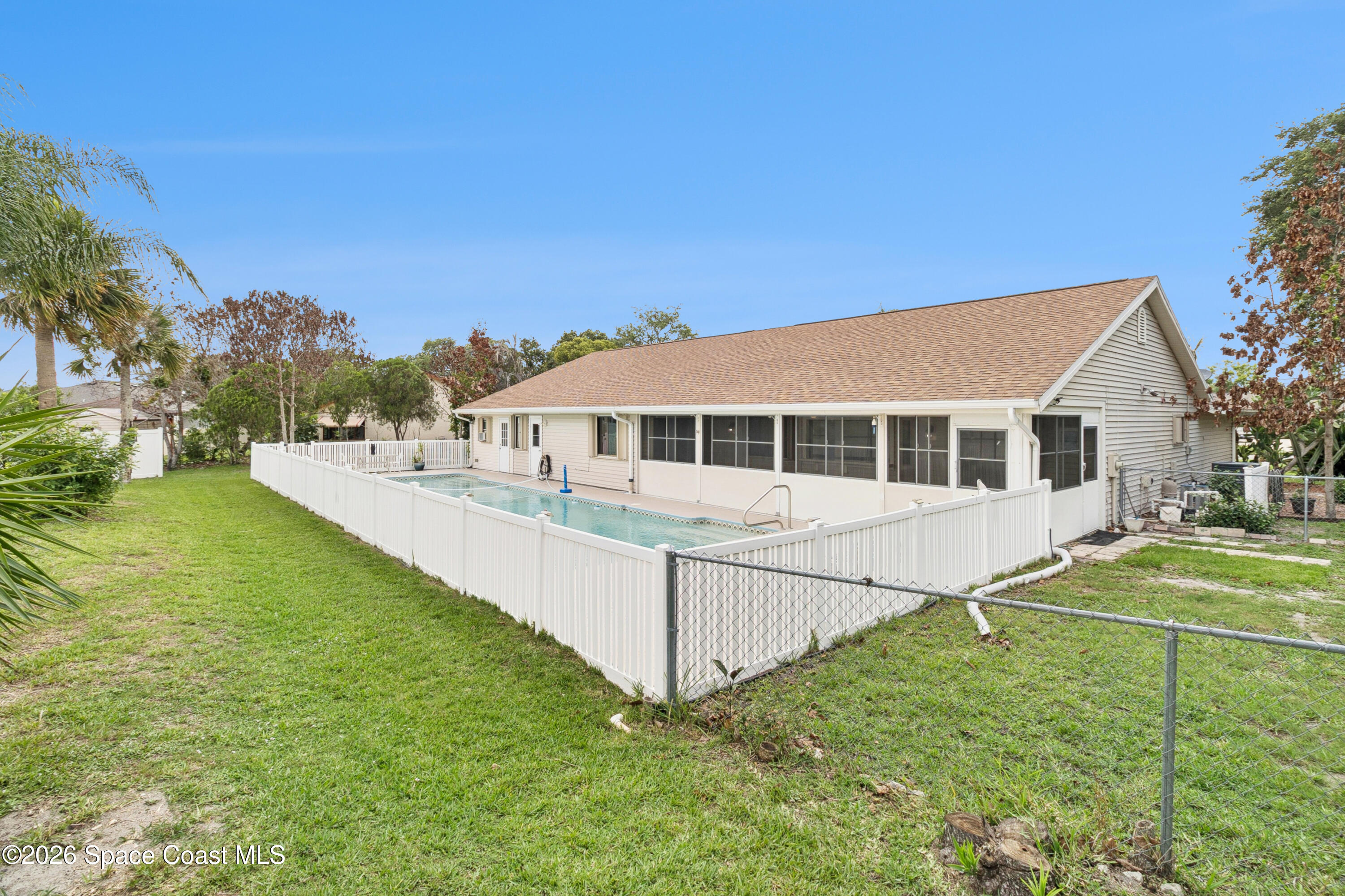 1334 Cherry Hills Road Northeast Palm Bay, FL 32905 - Photo 45 of 58 Rear View