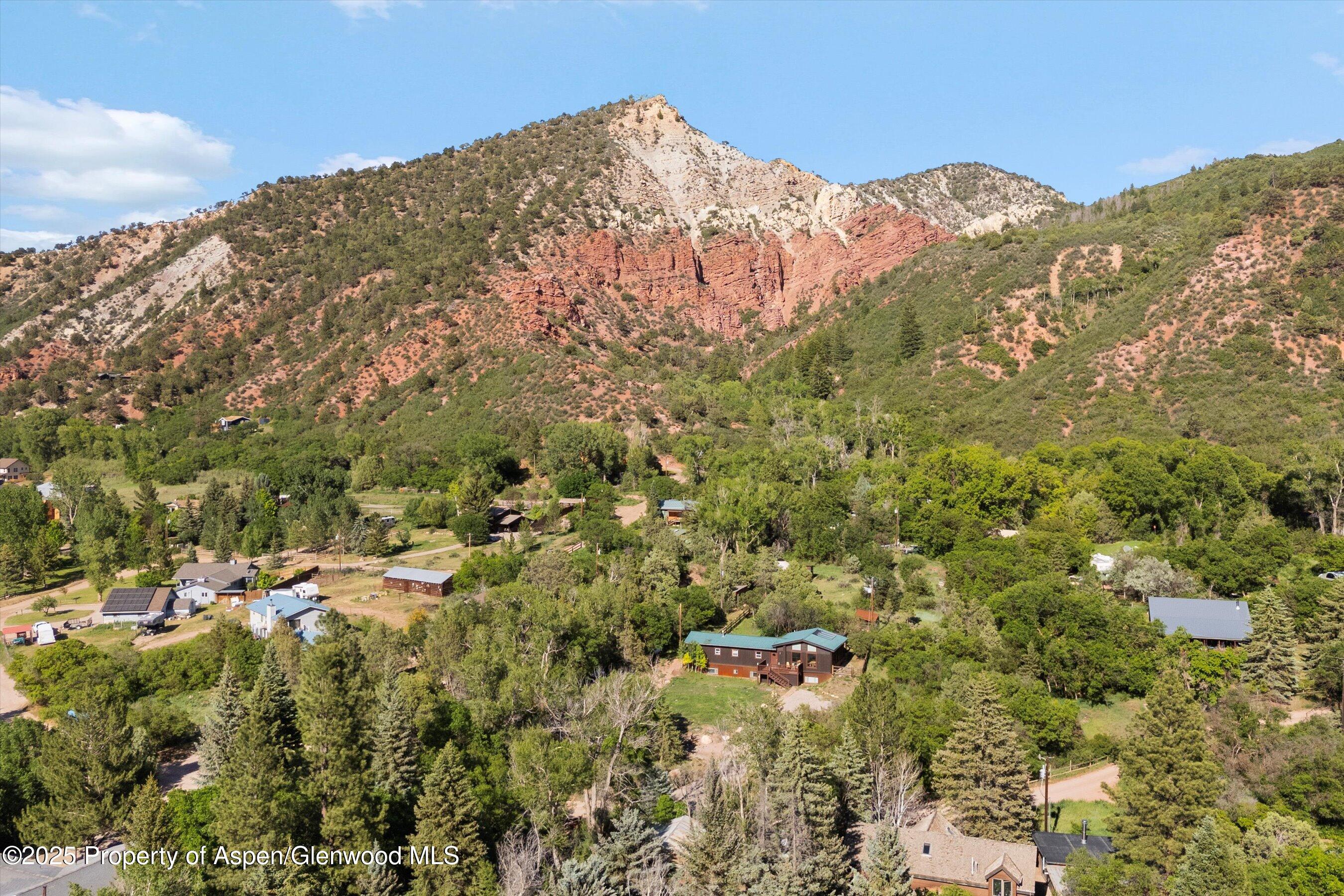 116 South Bill Creek Road Carbondale, CO 81623 - Photo 43 of 45 view of a mountain range with lush green forest