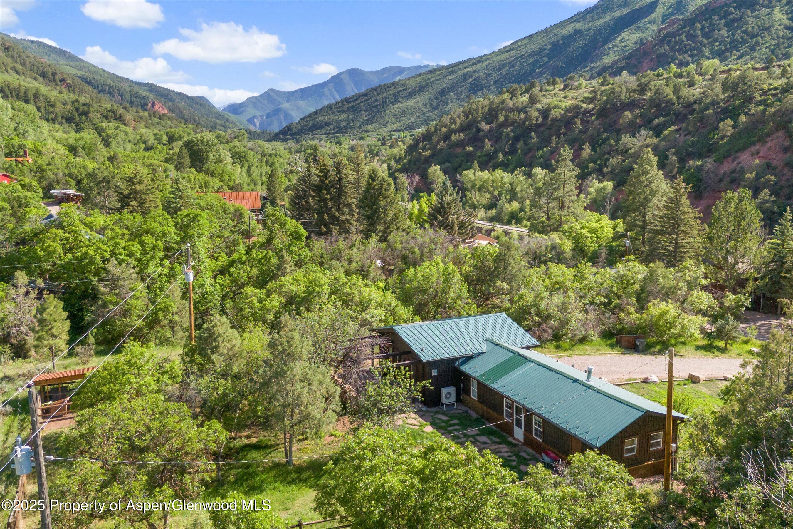 116 South Bill Creek Road Carbondale, CO 81623 - Photo 7 of 45 an aerial view of a house with a yard