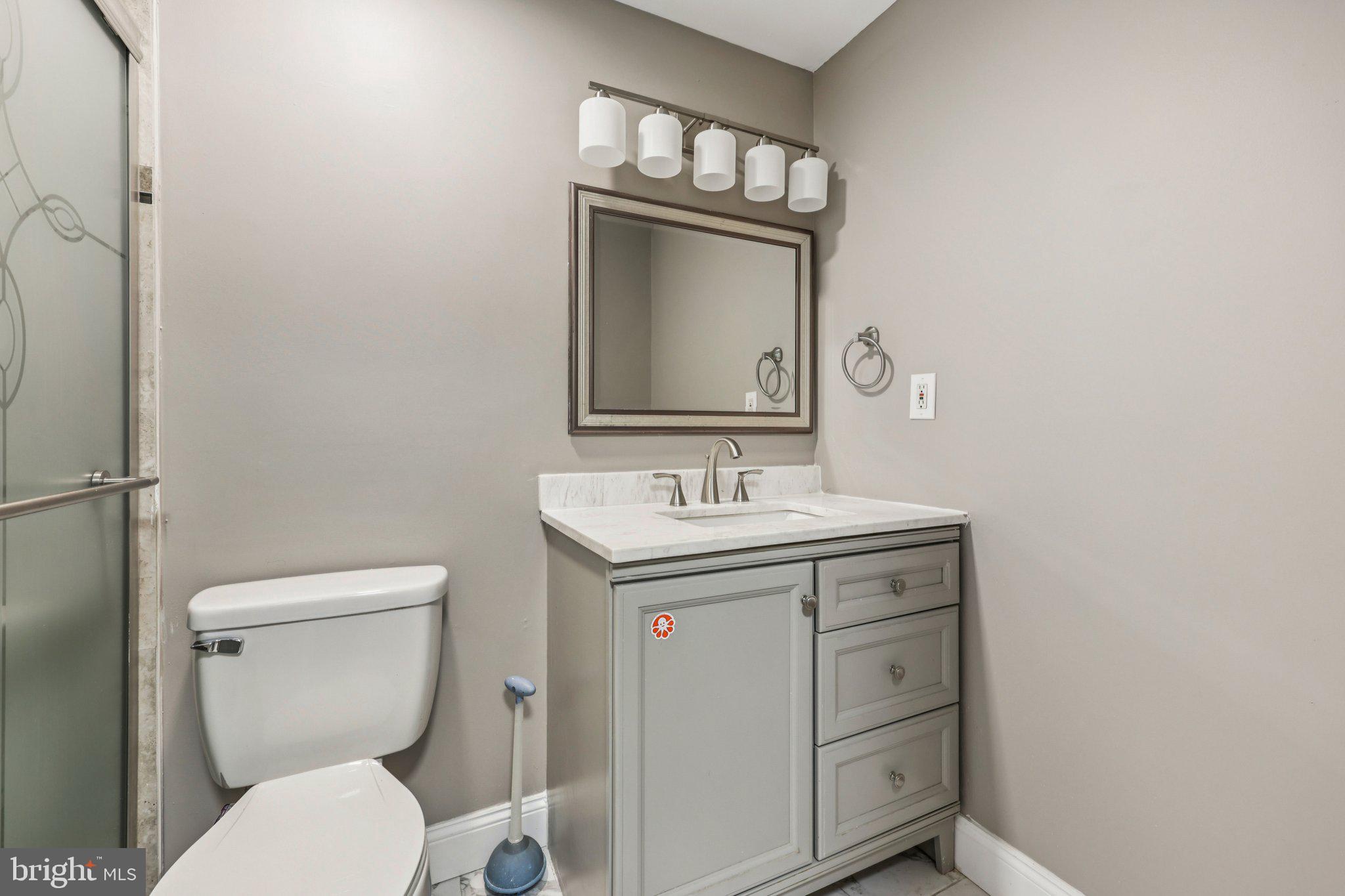 15730 Marbury Heights Way Montclair, VA 22025 - Photo 29 of 69 a bathroom with a toilet a sink and mirror