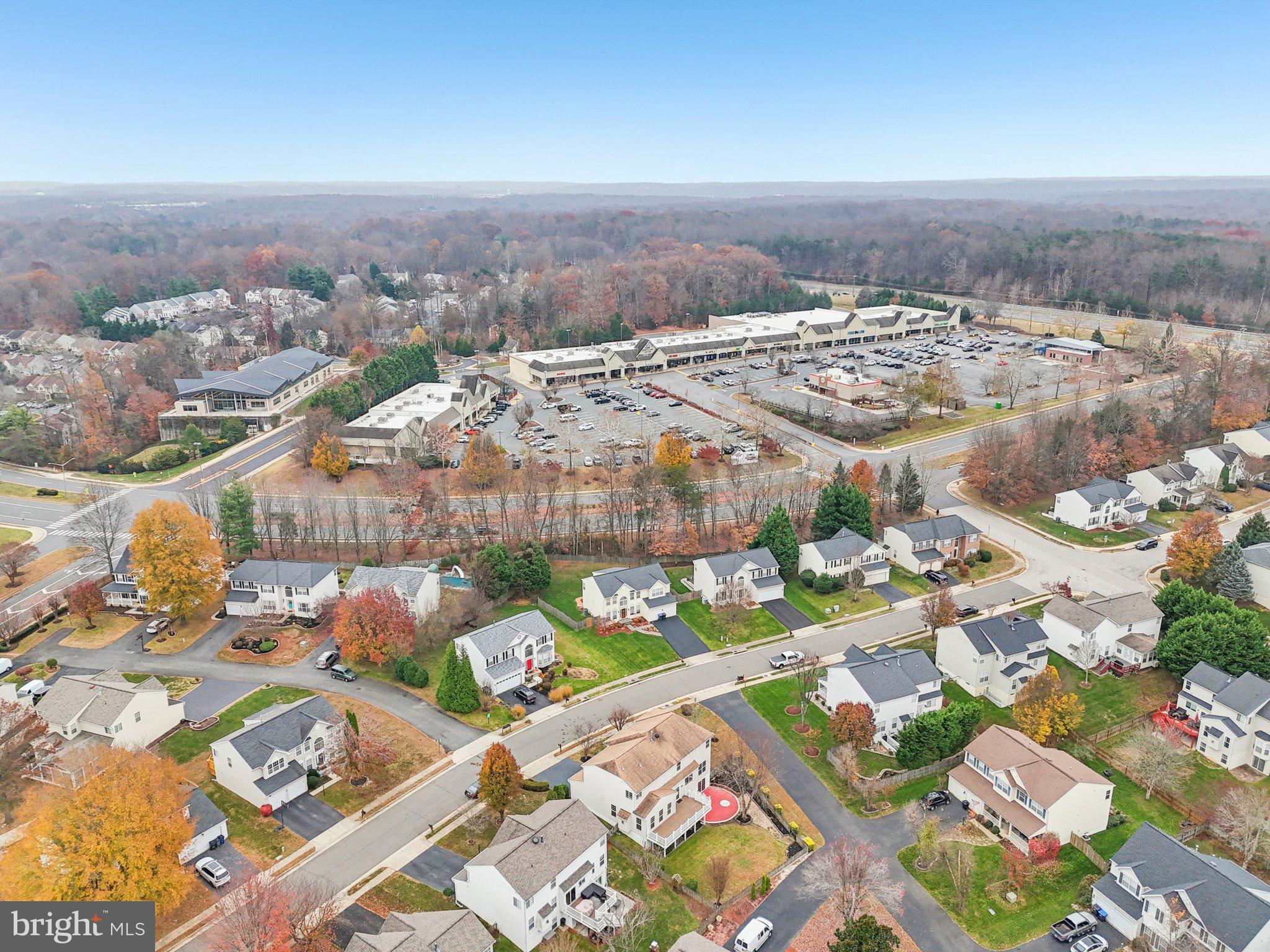 15730 Marbury Heights Way Montclair, VA 22025 - Photo 65 of 69 an aerial view of residential houses with outdoor space