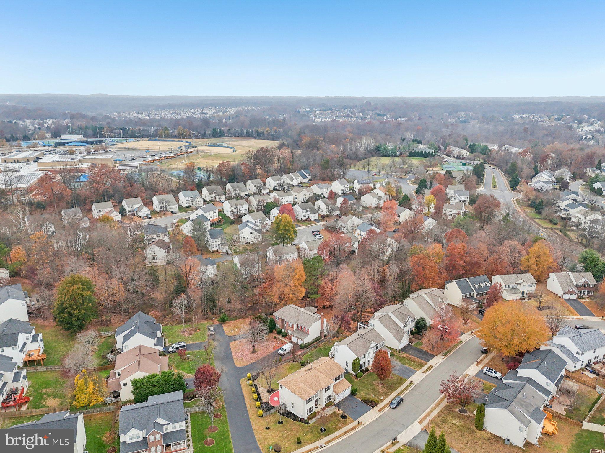 15730 Marbury Heights Way Montclair, VA 22025 - Photo 69 of 69 an aerial view of multiple house