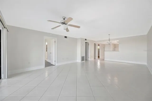 a view of a balcony with city view