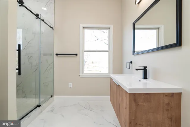 a view of backyard with swimming pool