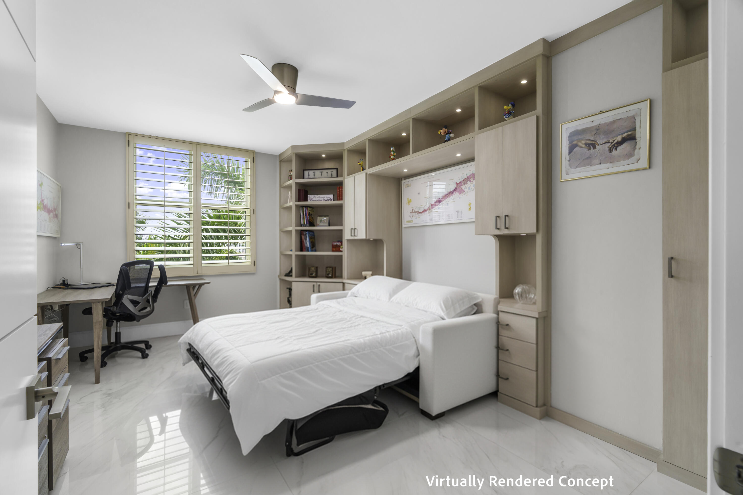 550 Southeast Mizner Boulevard, Unit B603 Boca Raton, FL 33432 - Photo 56 of 85 3rd ensuite bedroom