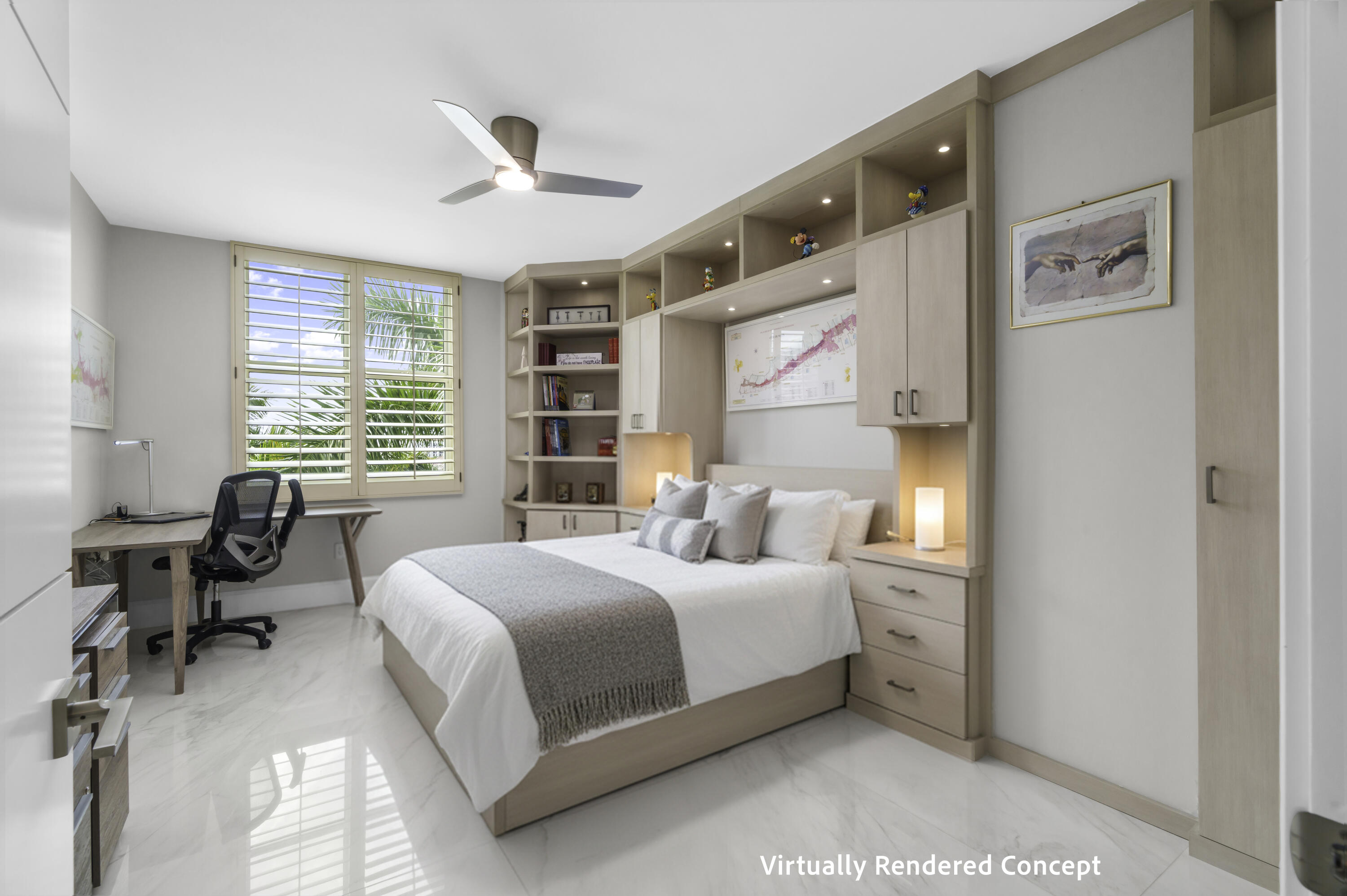 550 Southeast Mizner Boulevard, Unit B603 Boca Raton, FL 33432 - Photo 57 of 85 3rd ensuite bedroom