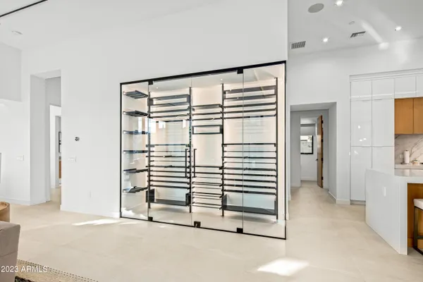 a view of a storage & utility room