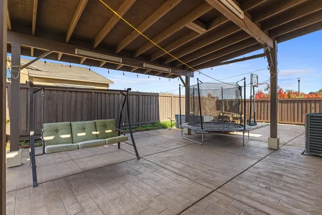 a view of outdoor space with seating area