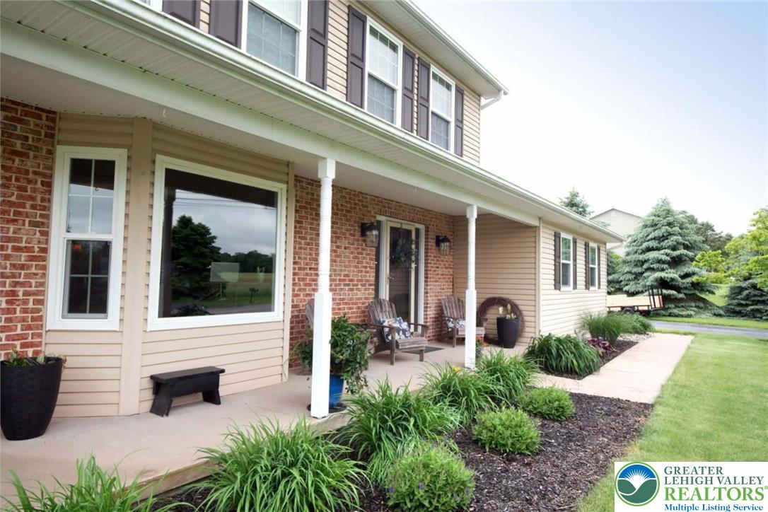 576 Batts Switch Road Nazareth, PA 18064 - Photo 3 of 39 relax and enjoy the country views from the invitin