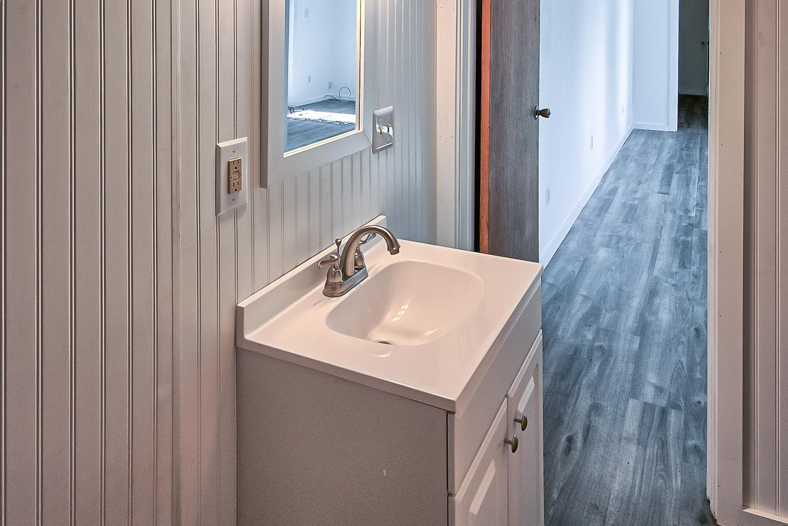 14681 Fern Road Whitmore, CA 96096 - Photo 11 of 37 a bathroom with a sink and a mirror