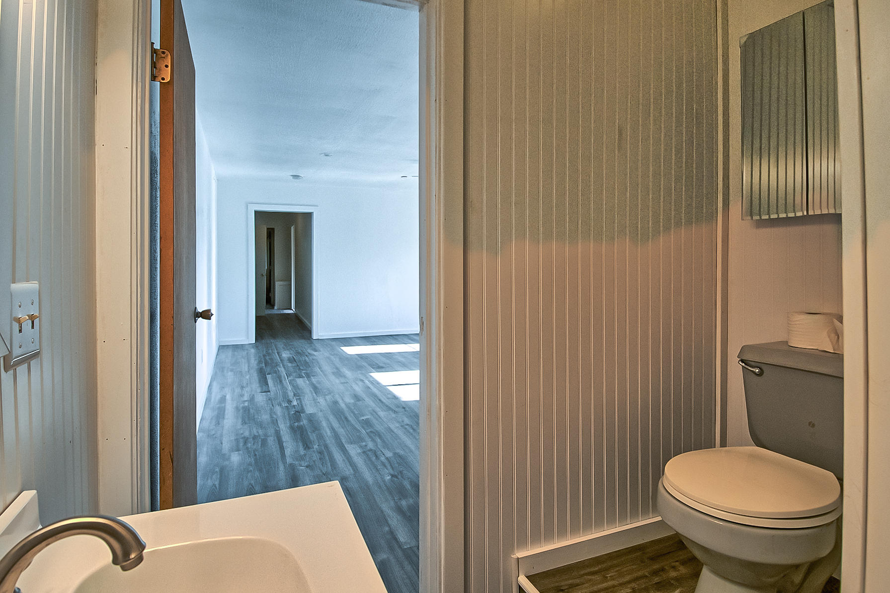 14681 Fern Road Whitmore, CA 96096 - Photo 10 of 37 a bathroom with a toilet and a shower