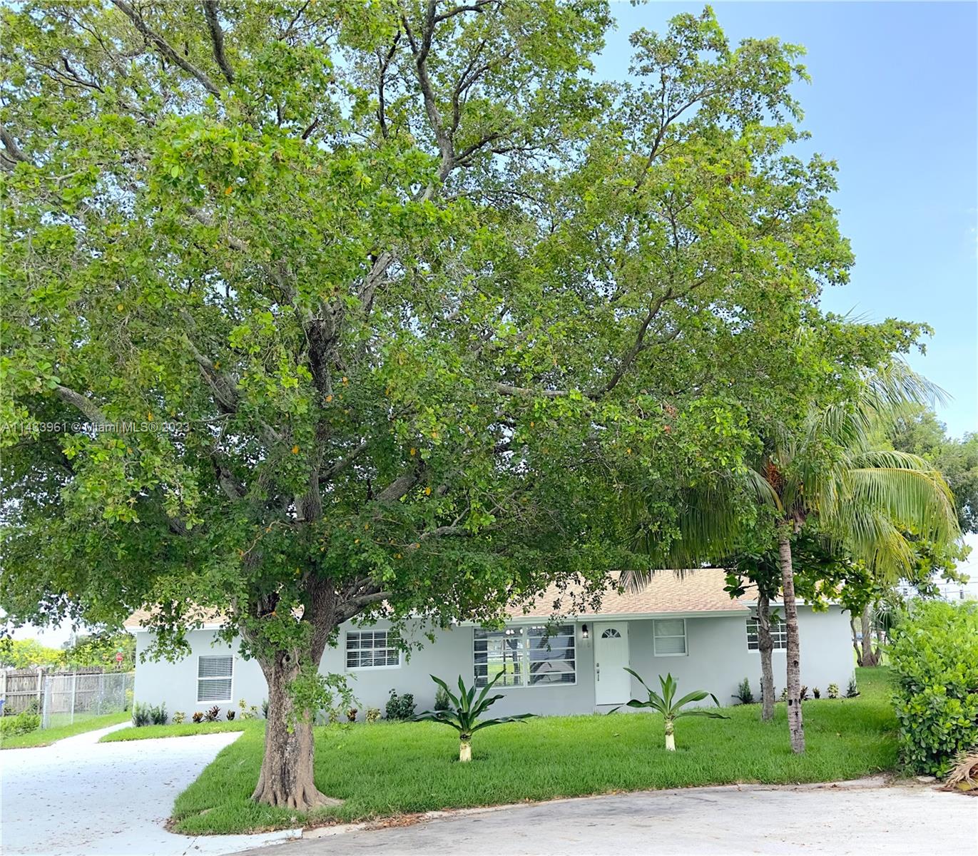 1460 Southwest 3rd Terrace Deerfield Beach, FL 33441 - Photo 96 of 100 a front view of a house with a yard and tree s