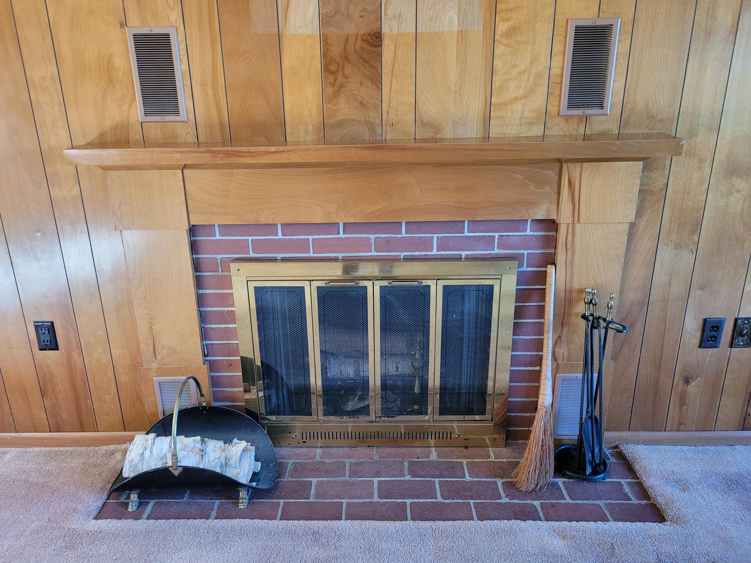 167 South Gouldsboro Road Gouldsboro, ME 04607 - Photo 11 of 29 Wood Fireplace