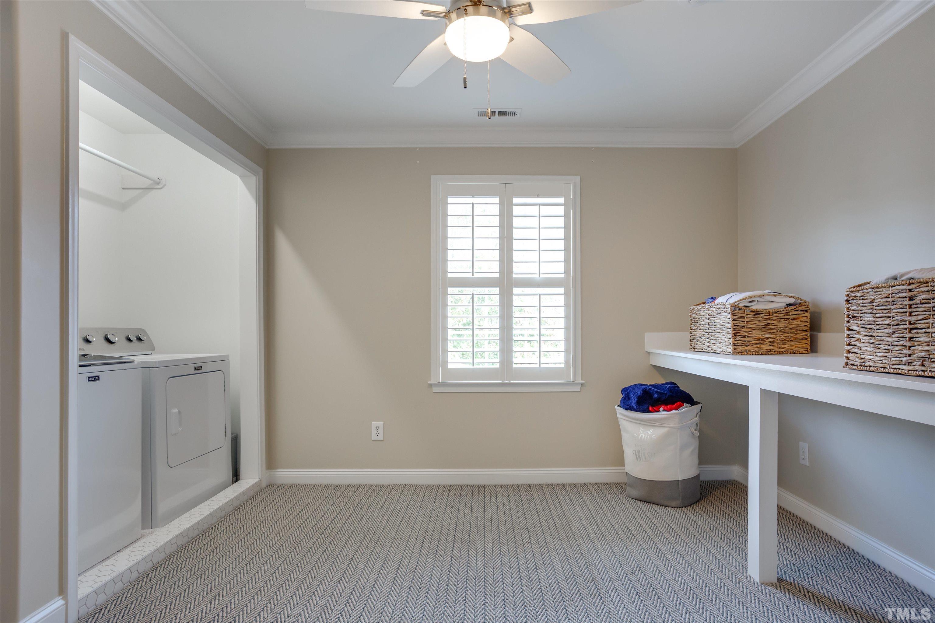 9004 Shellwood Court Raleigh, NC 27617 - Photo 17 of 30 a workspace with a window