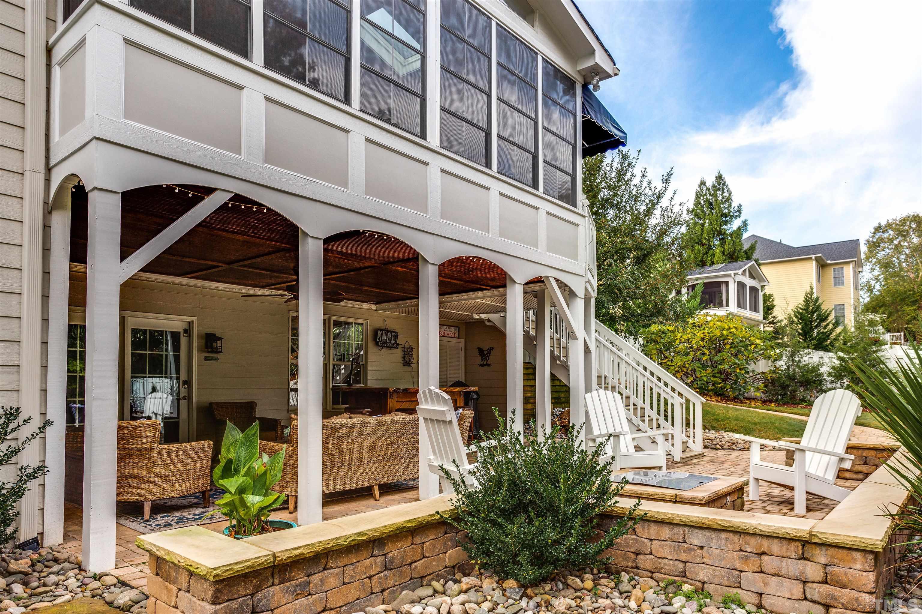 9004 Shellwood Court Raleigh, NC 27617 - Photo 25 of 30 a view of a building with sitting area