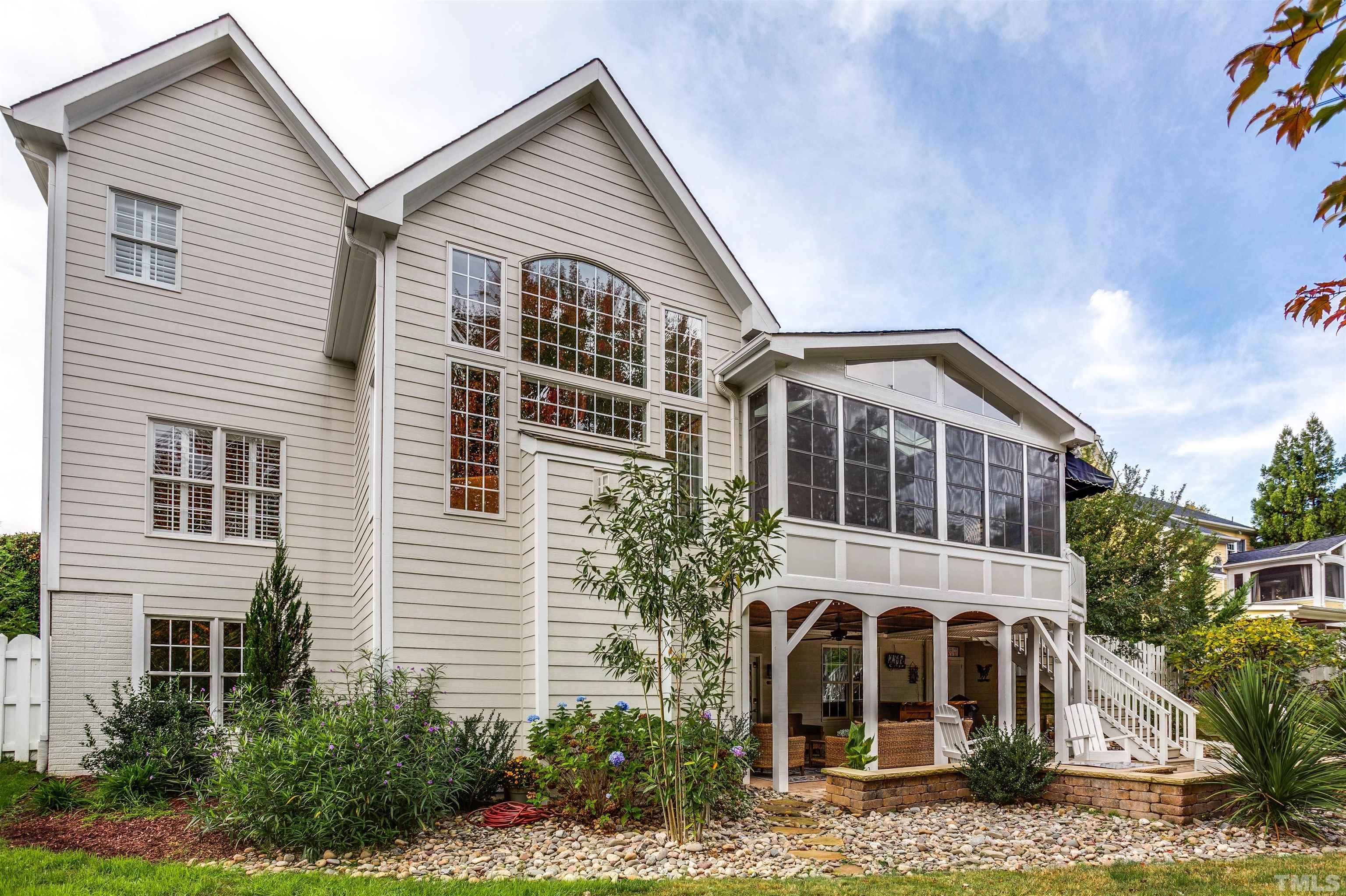 9004 Shellwood Court Raleigh, NC 27617 - Photo 29 of 30 a front view of a house with a yard