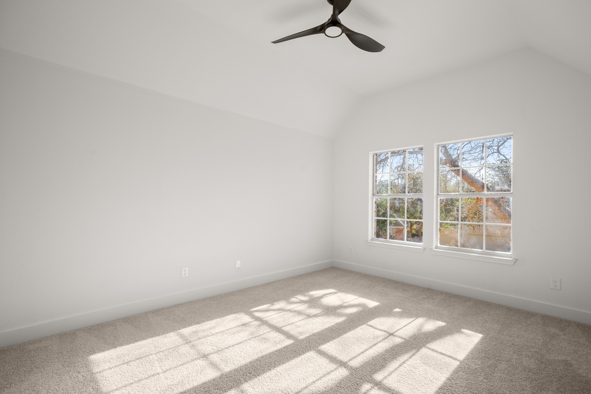 2022 Inverness Drive Round Rock, TX 78681 - Photo 34 of 38 a view of empty room with wooden floor and fan