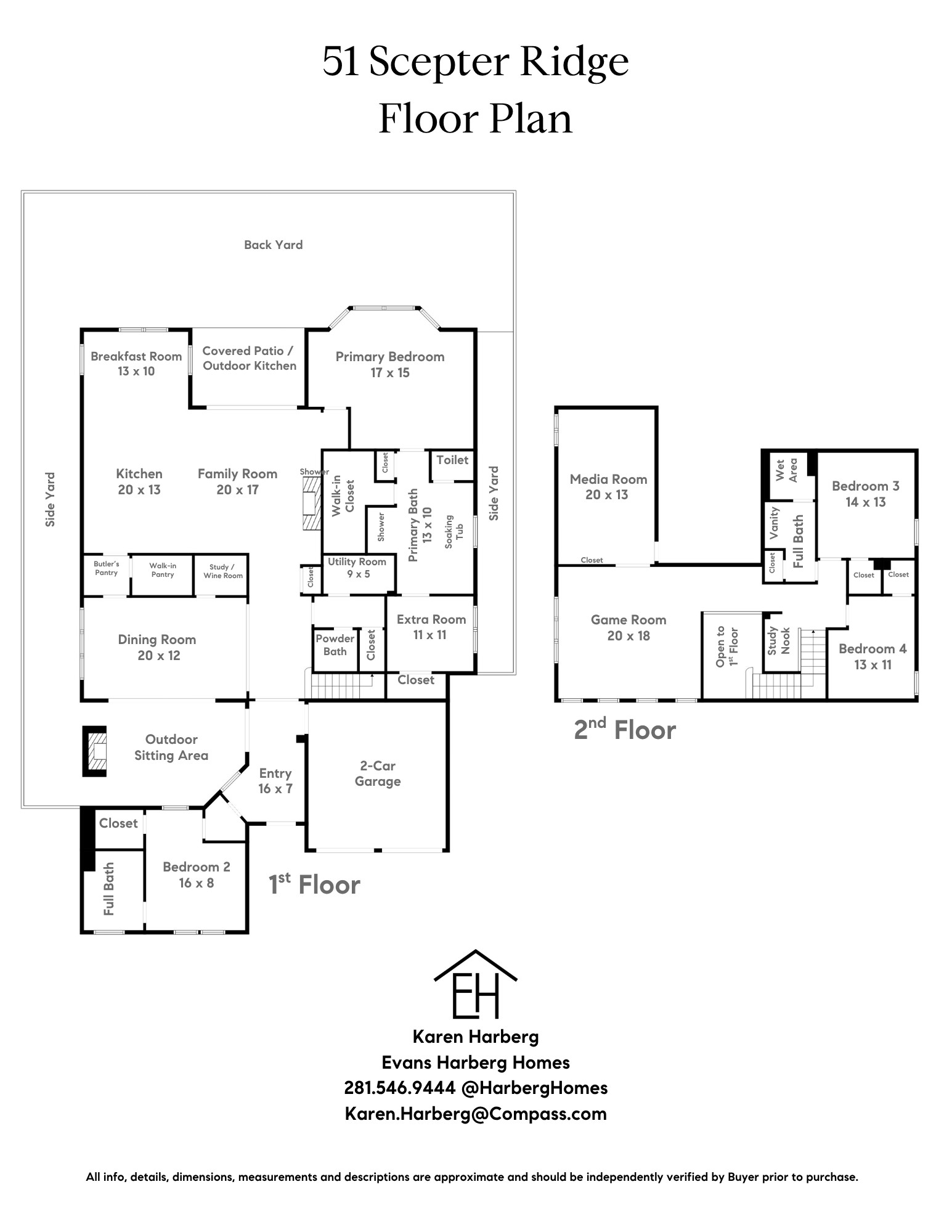 51 Scepter Ridge Sugar Land, TX 77498 - Photo 48 of 48 Floor Plan