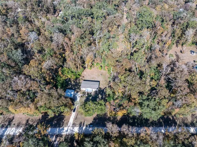 a view of a lake with mountain