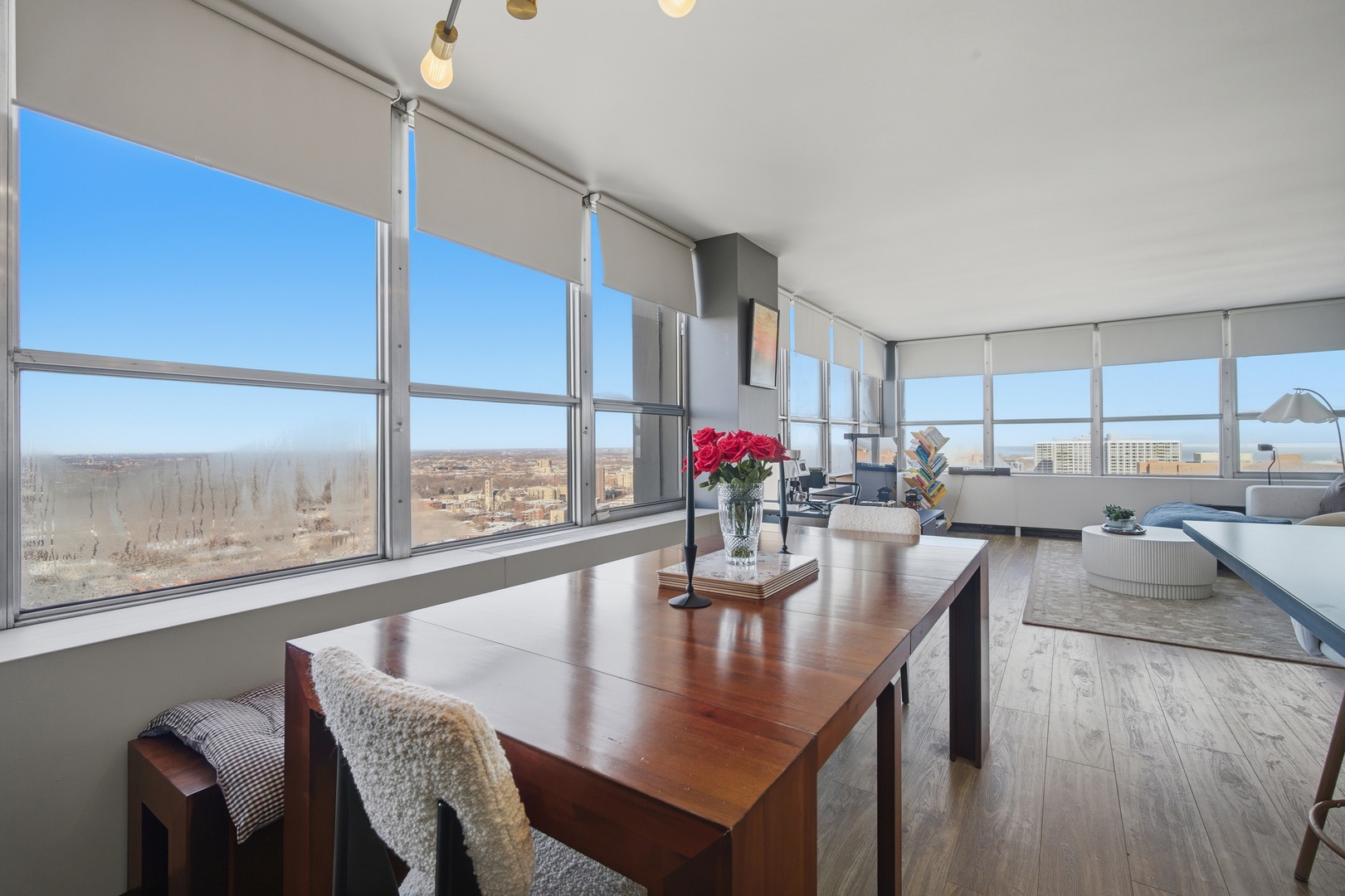 655 West Irving Park Road, Unit 2916 Chicago, IL 60613 - Photo 10 of 28 a dining room with furniture and window
