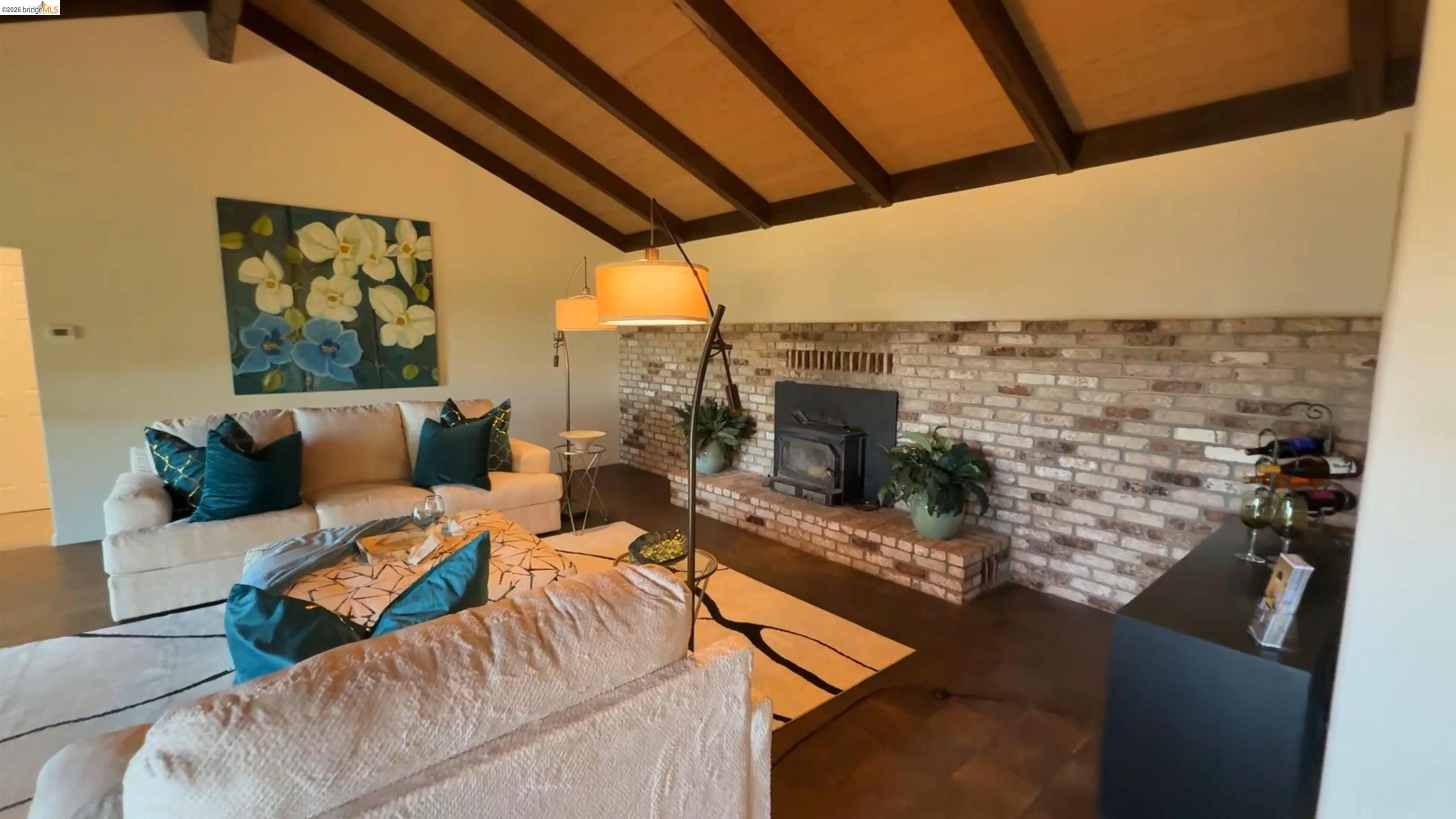 5051 Harrison Grade Road Sebastopol, CA 95472 - Photo 6 of 31 a outdoor living space with furniture and a fireplace