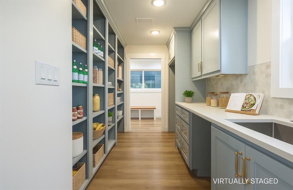 4505 Harrison Street Bellmead, TX 76705 - Photo 11 of 39 a kitchen with stainless steel appliances granite countertop a lot of cabinets