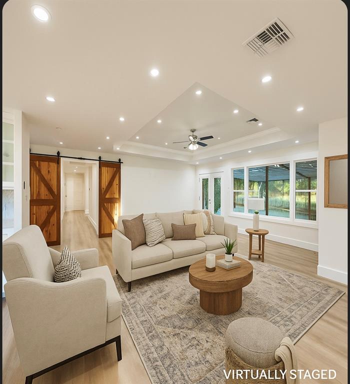 4505 Harrison Street Bellmead, TX 76705 - Photo 5 of 39 a living room with furniture and a large window
