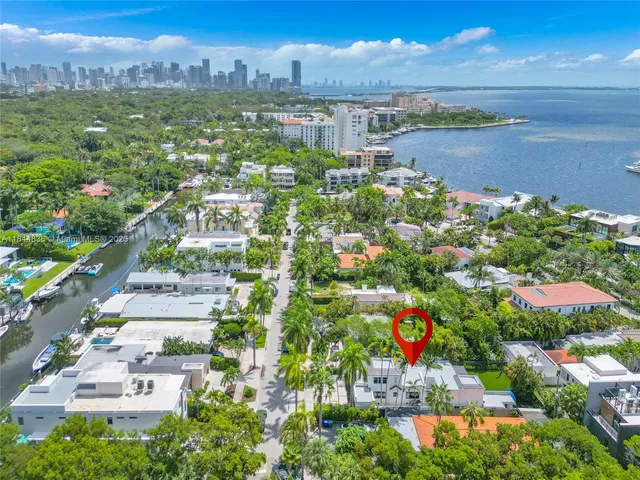 a city view with lake view