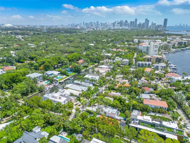 a city view with lake