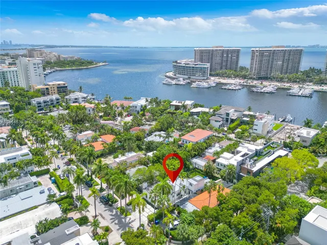 a city view with lake view