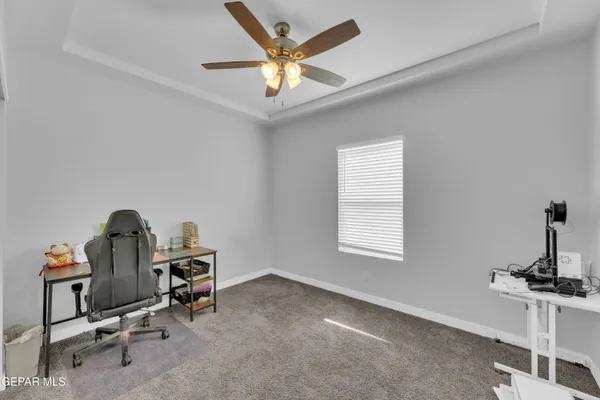 a view of a workspace with a window