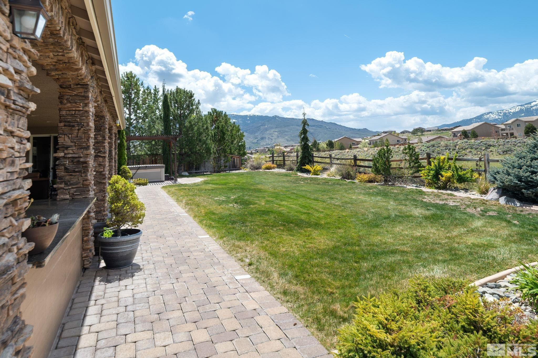 2055 Back Nine Trail Reno, NV 89523 - Photo 40 of 40 a view of a garden with a building