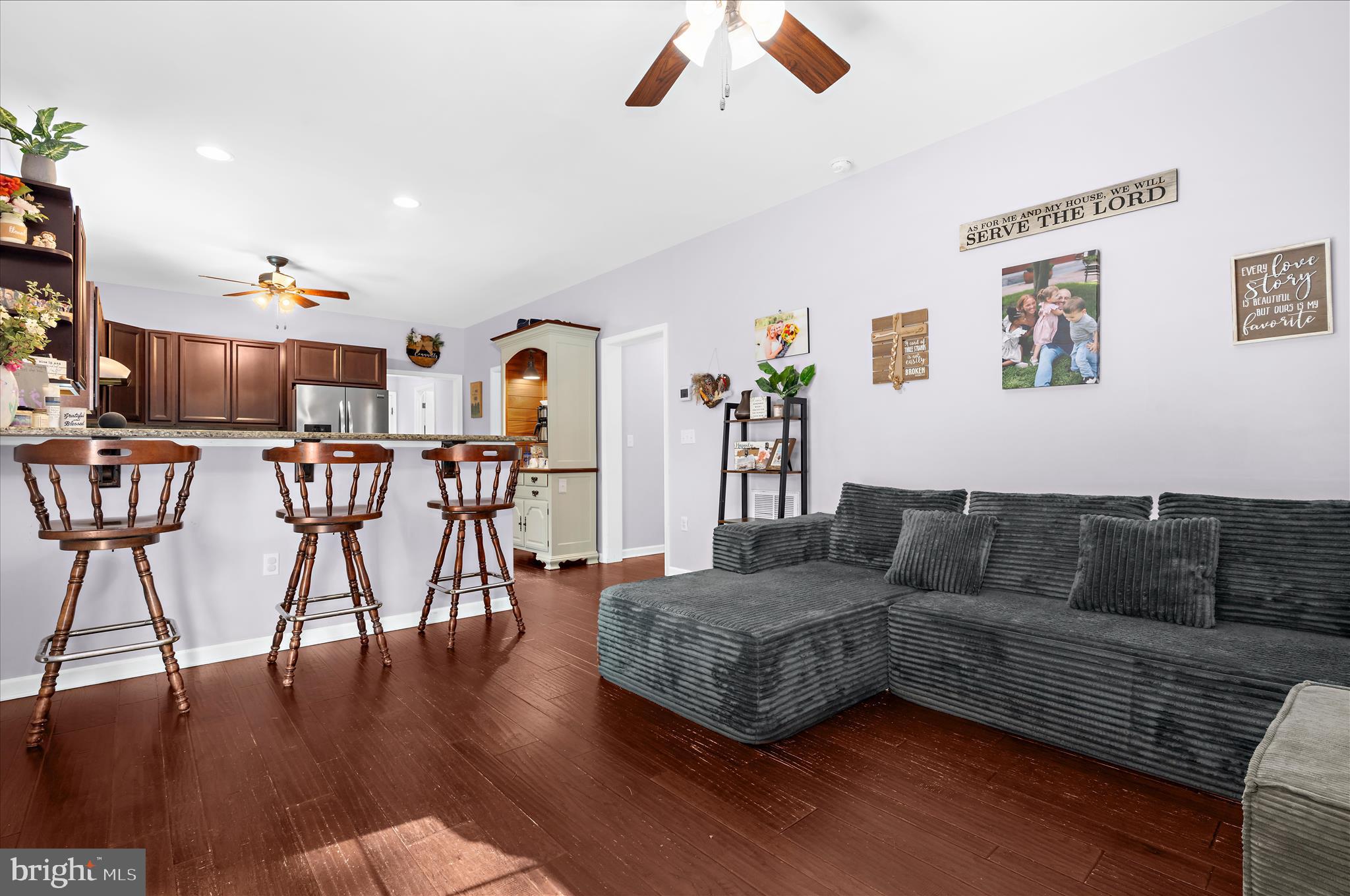 6941 Hubbard Road Hurlock, MD 21643 - Photo 10 of 71 a living room with furniture and wooden floor