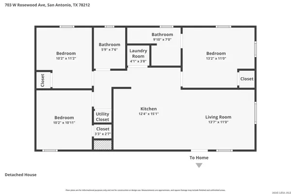 $599,000 | 703 West Rosewood Avenue, San Antonio, TX 78212