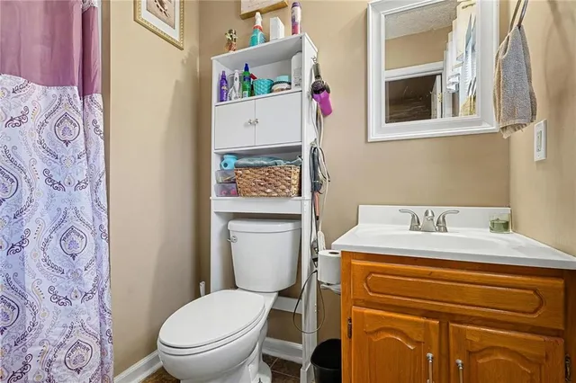 a bathroom with a sink and a toilet