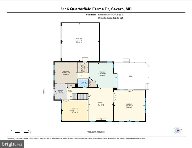 $775,000 | 8116 Quarterfield Farms Drive, Severn, MD 21144